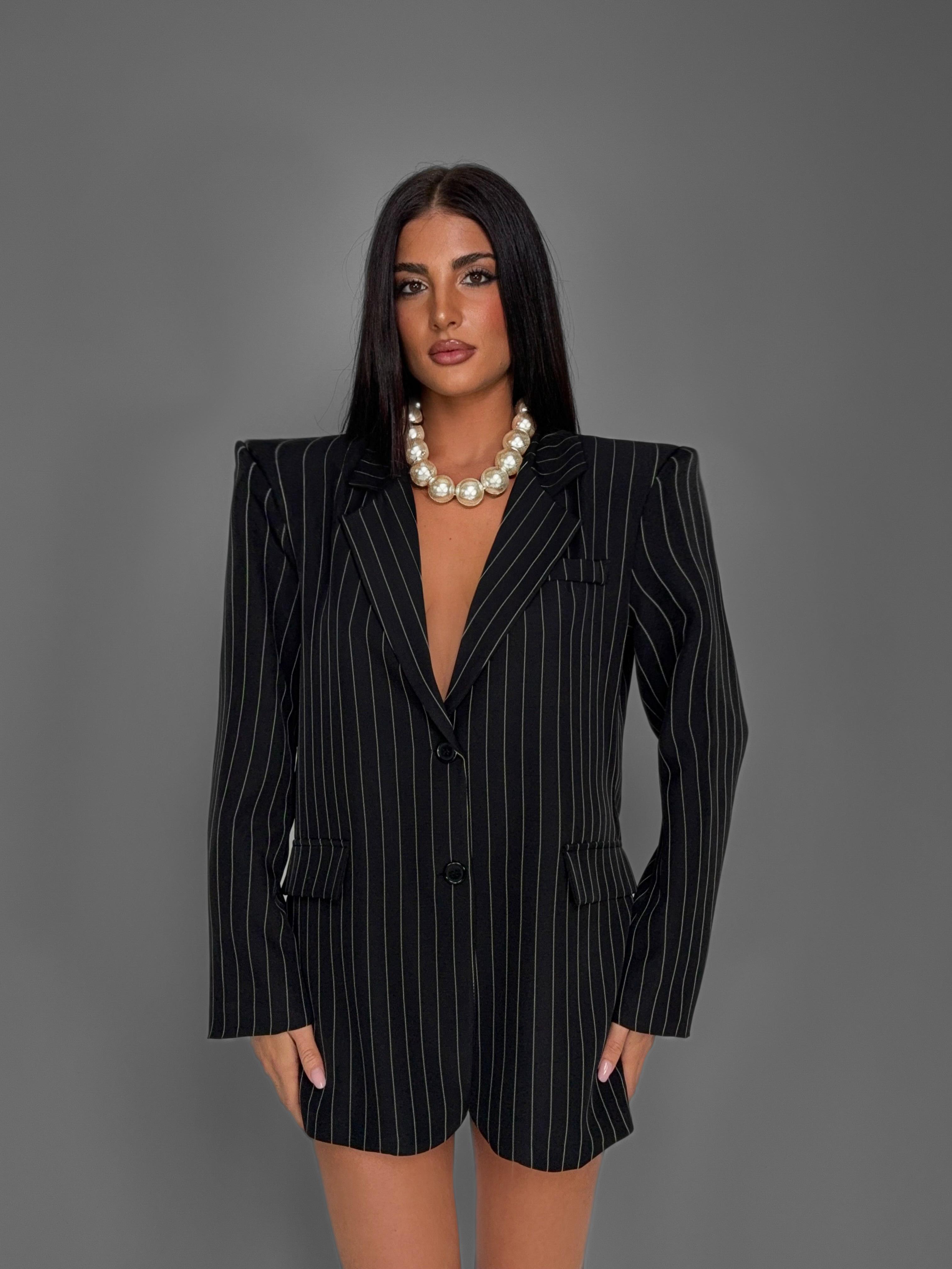 Elite Stripe Blazer