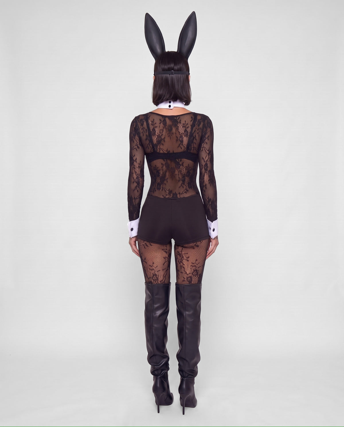 Set Black Lace Bunny