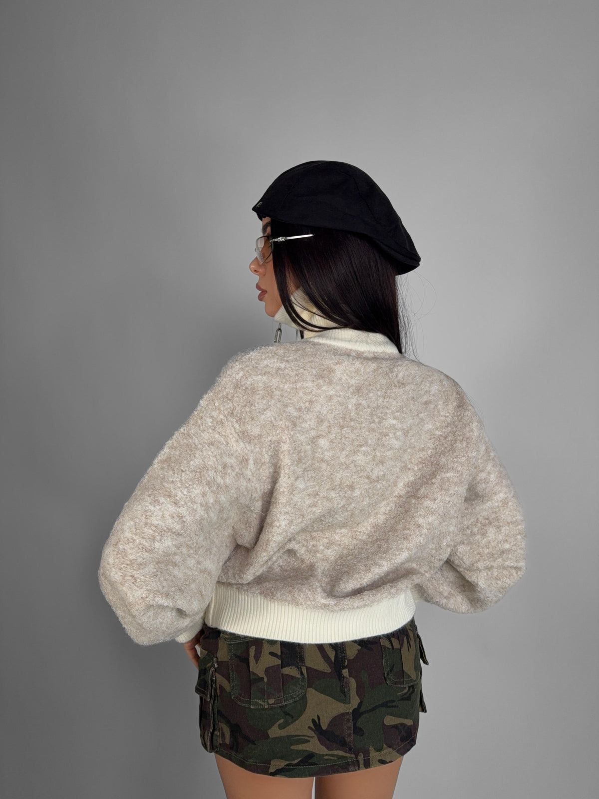 Zip-Up Sweater